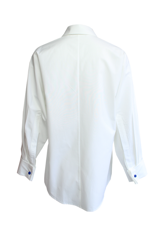 DAWID TOMASZEWSKI Bluse Lea Perigrine White Side Back