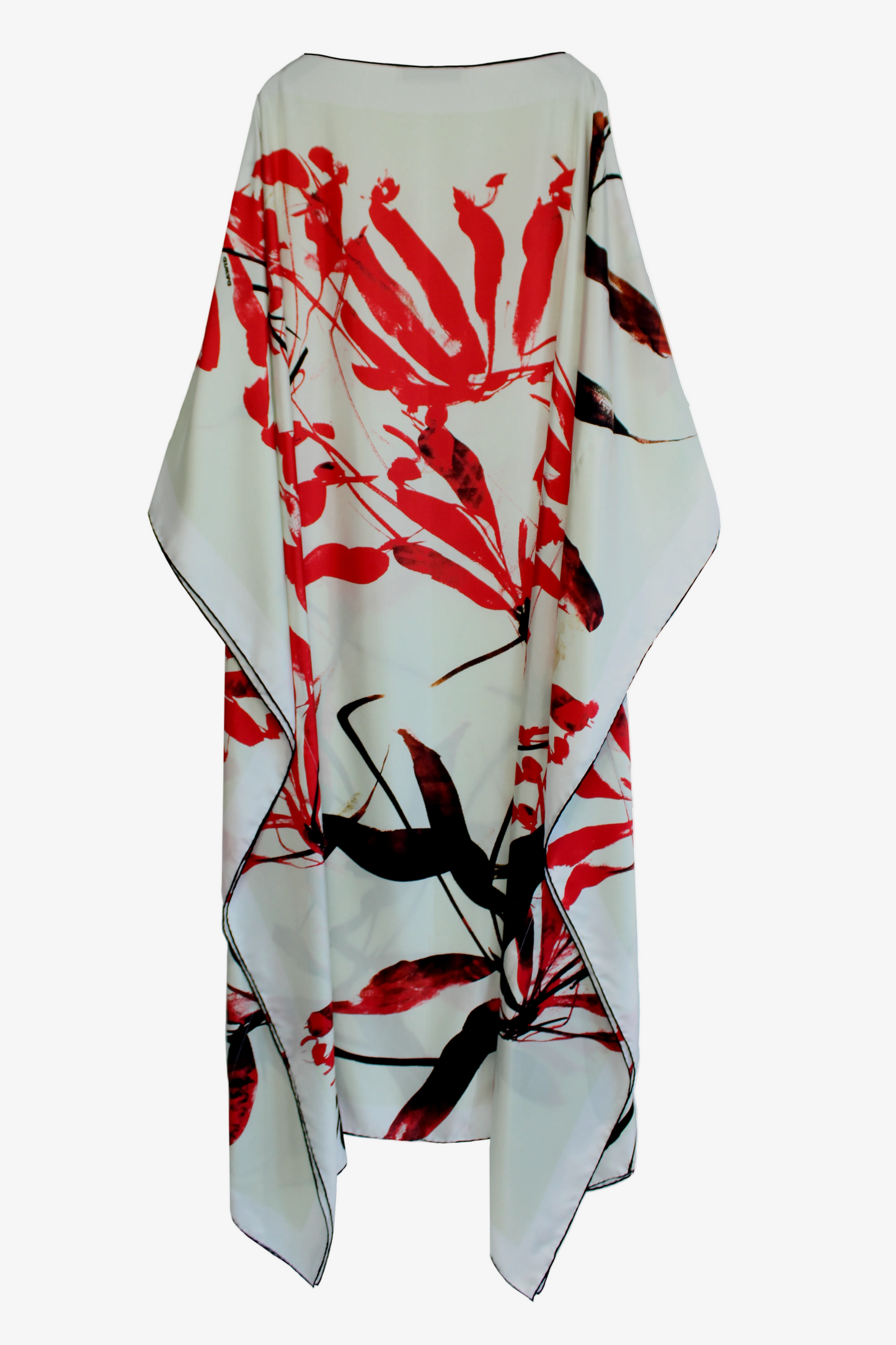DAWID TOMASZEWSKI DAWID TOMASZEWSKI Kaftan Sardegna Granada Flowers White Back