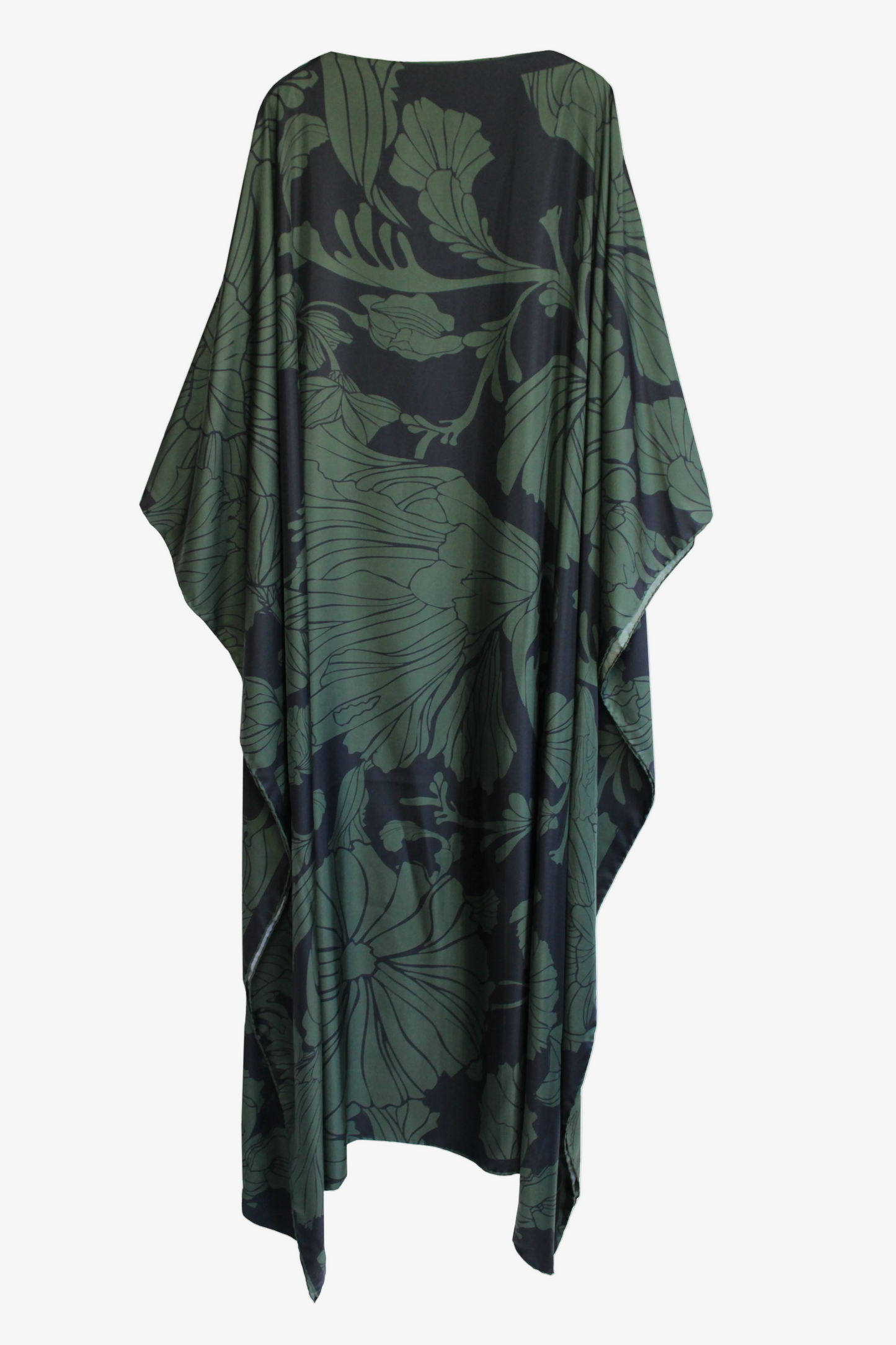 DAWID TOMASZEWSKI Kaftan Sardegna Kadira Green Back