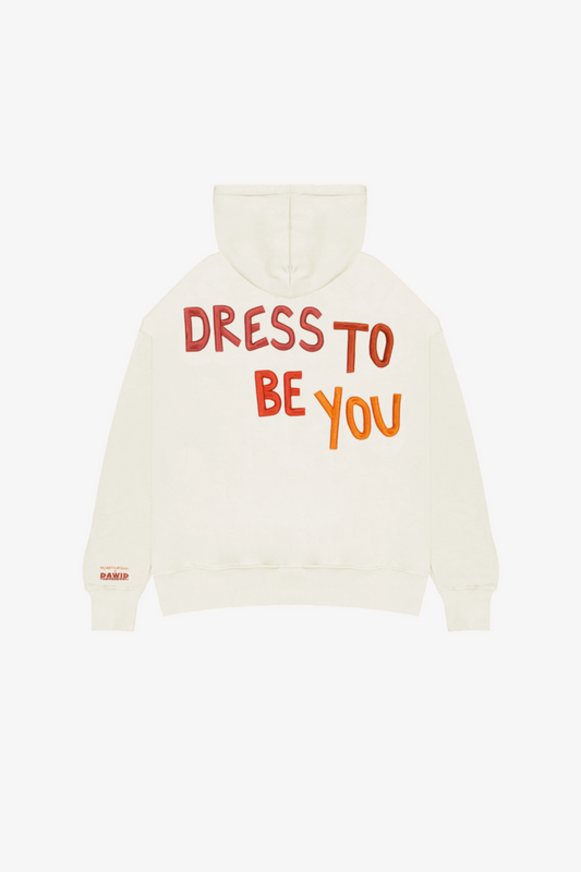 DAWID TOMASZEWSKI McArthurGlen x DAWID TOMASZEWSKI Hoodie - Beige - Back