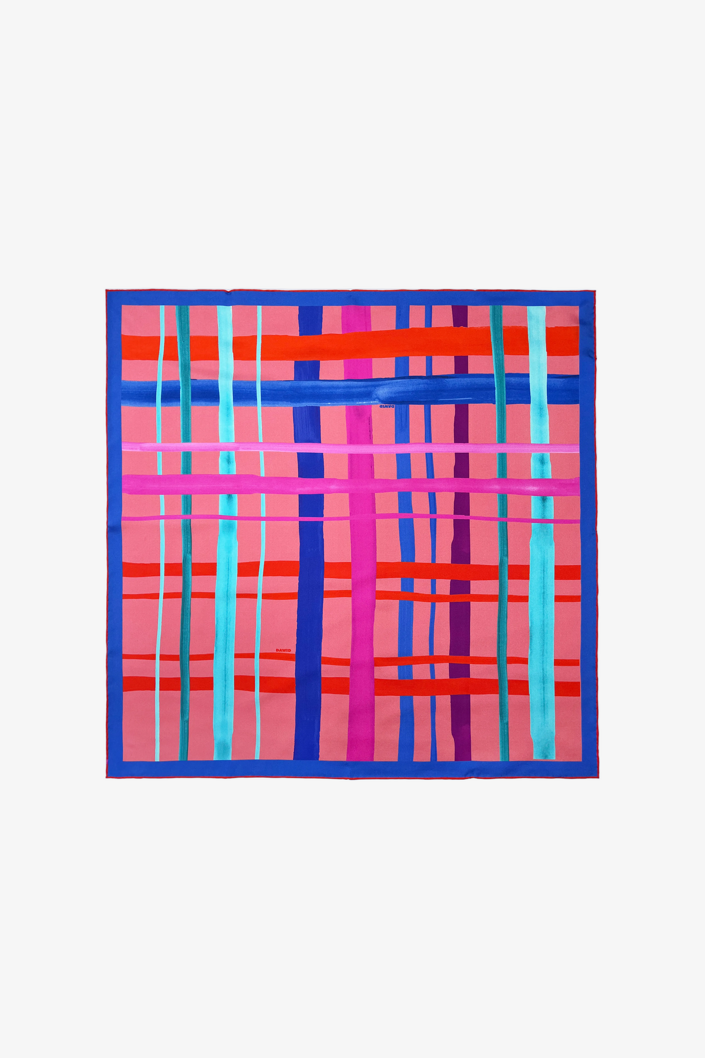 DAWID TOMASZEWSKI Seidentuch Sardegna Artsy Stripes