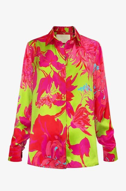 DAWID TOMASZEWSKI - Bluse Cleo - Adelaide Green - Front