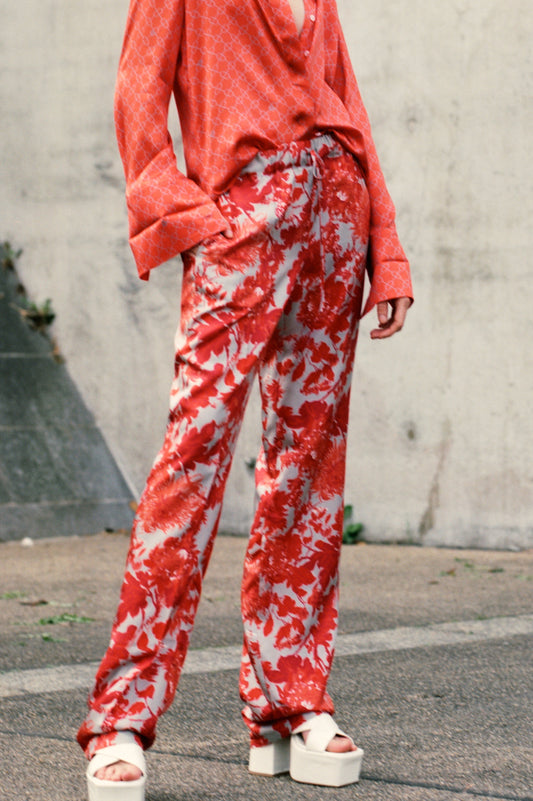 DAWID TOMASZEWSKI - Hose Adelaide Grey - On Model