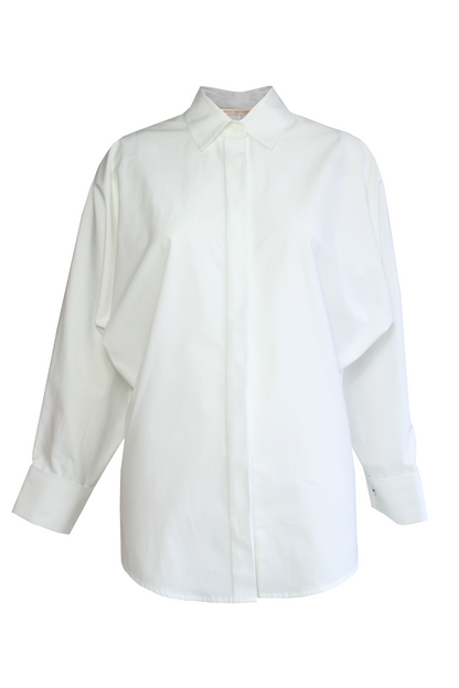 DAWID TOMASZEWSKI Bluse Lea Perigrine White Front