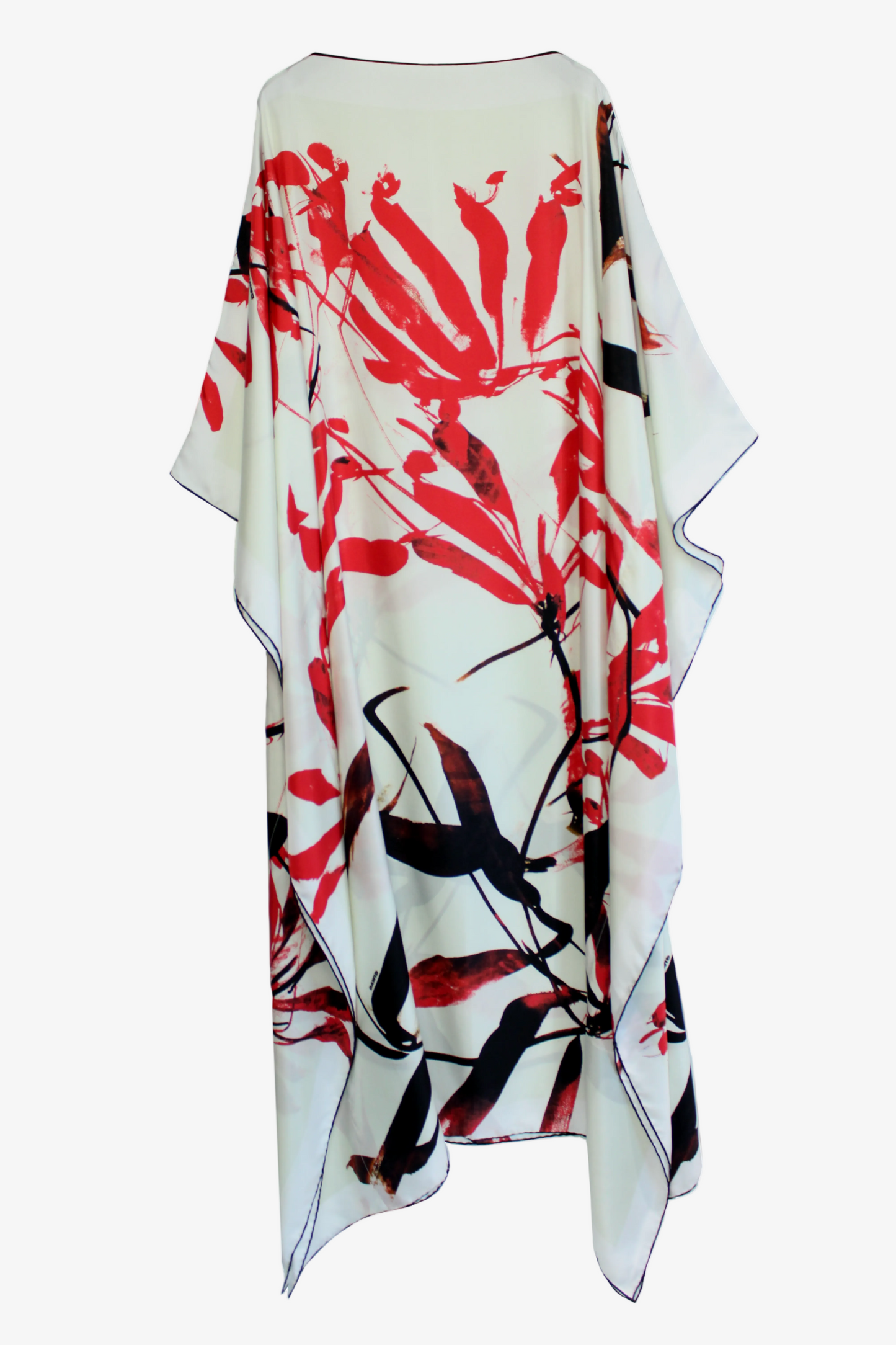 DAWID TOMASZEWSKI DAWID TOMASZEWSKI Kaftan Sardegna Granada Flowers White Front