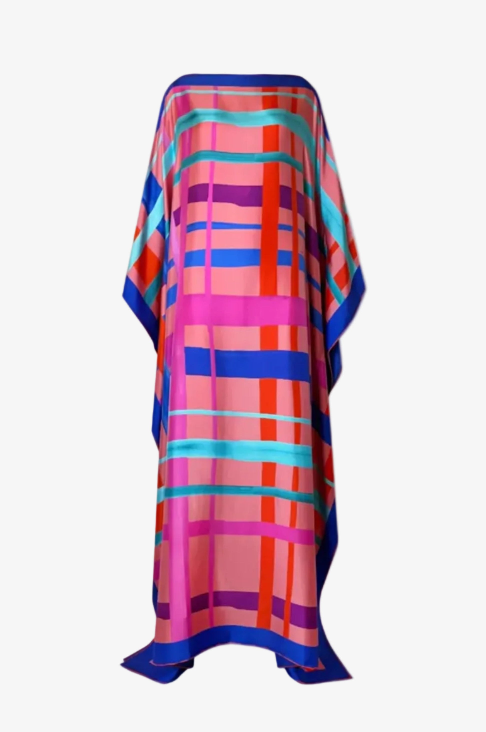 DAWID TOMASZEWSKI Kaftan Sardegna - Artsy Stripes - Front
