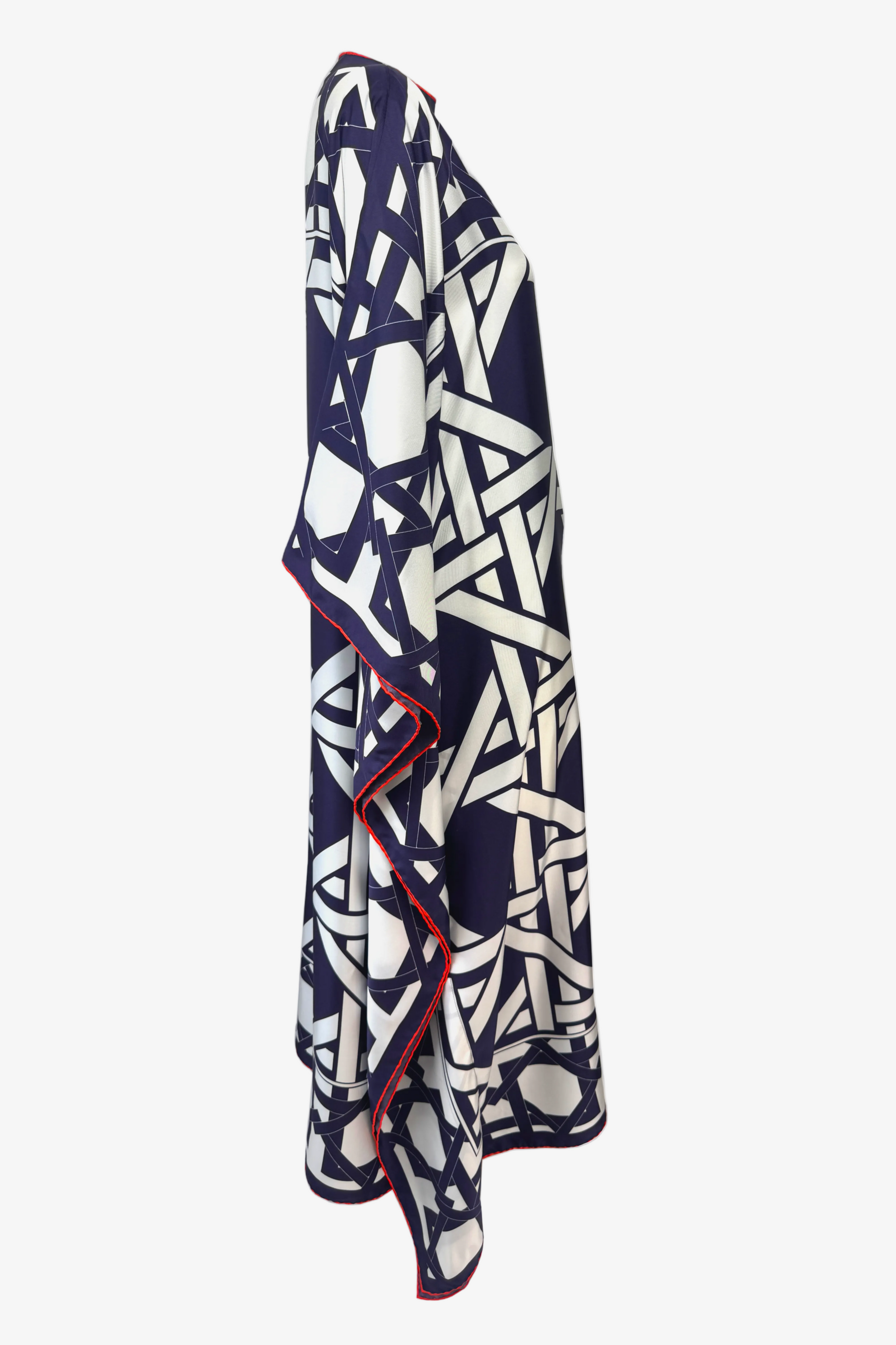 DAWID TOMASZEWSKI Kaftan Sardegna - Bauhaus Navy - Side