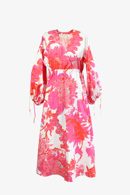 DAWID TOMASZEWSKI Kleid Desi Adelaide White Front