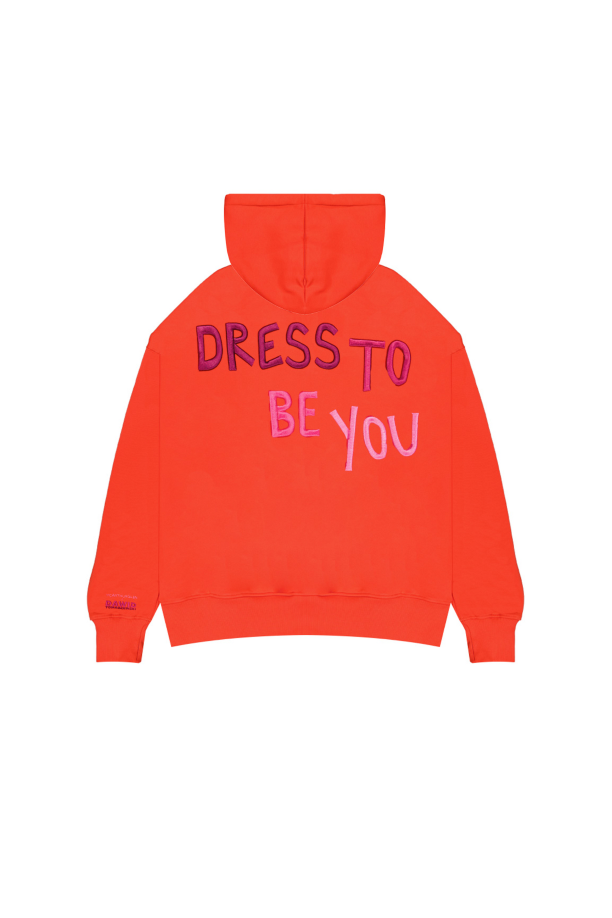 DAWID TOMASZEWSKI McArthurGlen x DAWID TOMASZEWSKI Hoodie - Orange - Back