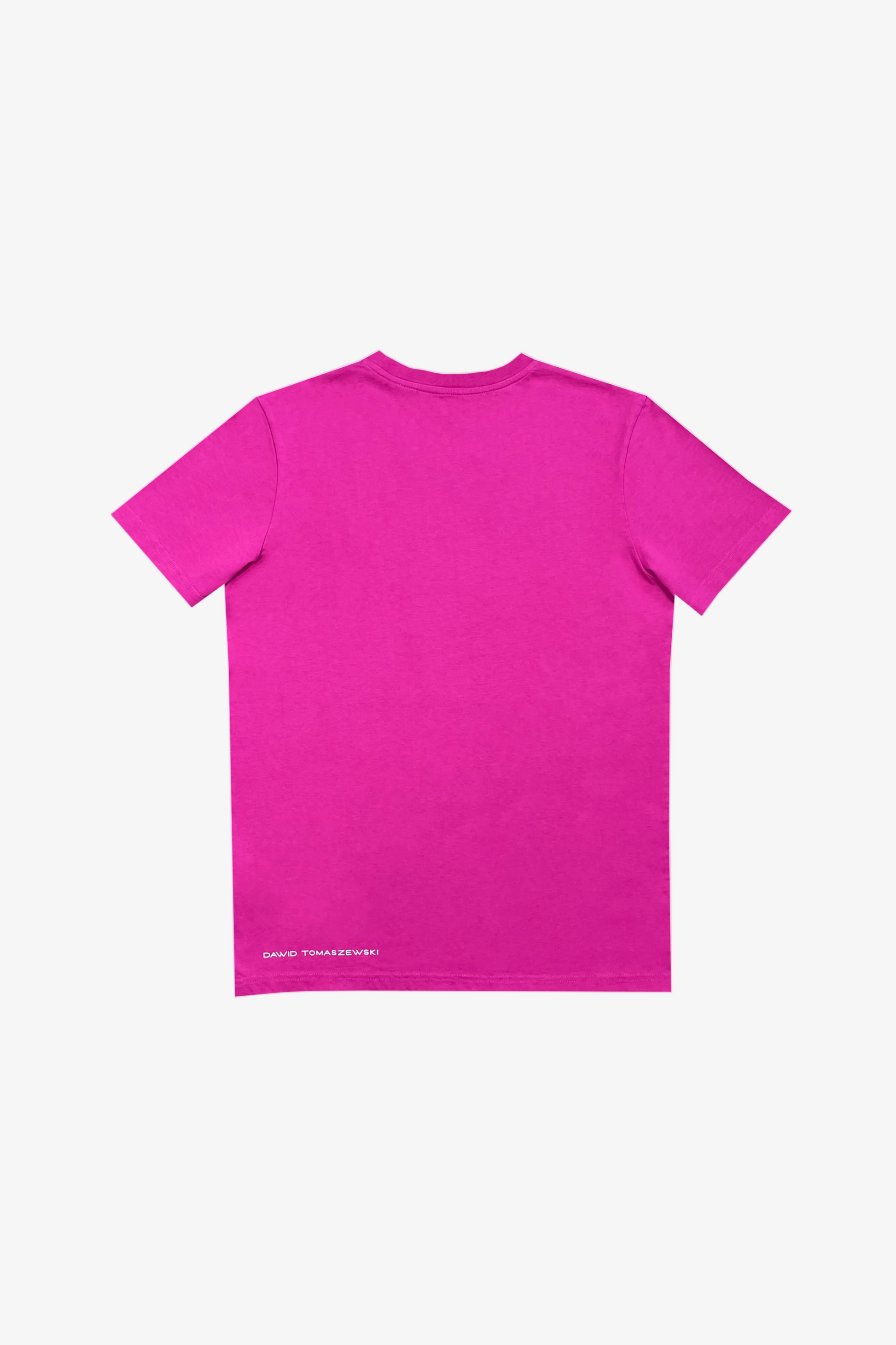 DAWID TOMASZEWSKI T-Shirt "I love how you make me feel" - Pink - Back