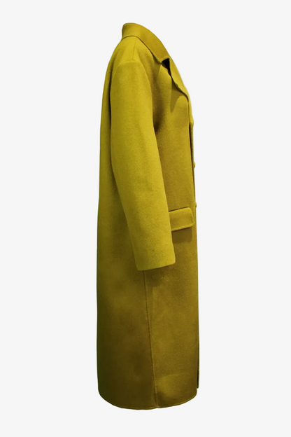 DAWID TOMASZEWSKI Zweireiher Doubleface-Mantel Liz - Side