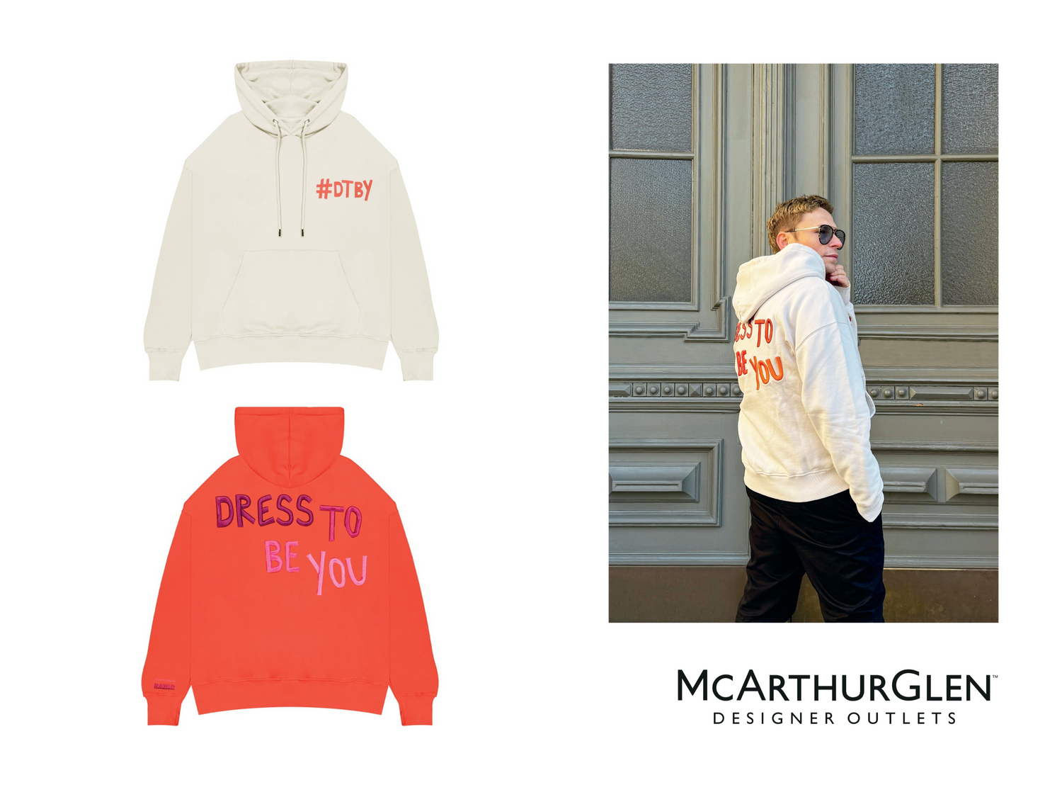 Kooperation DAWID TOMASZEWSKI und McArthurGlen: Berliner Modedesigner und Couturier Dawid Tomaszewski hat bereits zahlreiche besondere Kollaborationen mit verschiedenen Unternehmen ausgeführt.