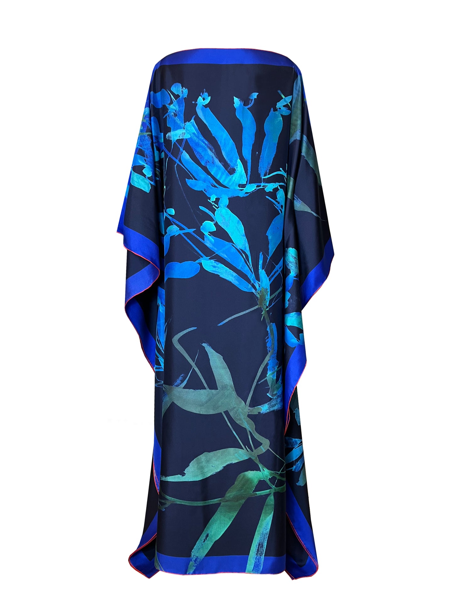 Kaftan Sardegna Granada Flowers Dark Blue
