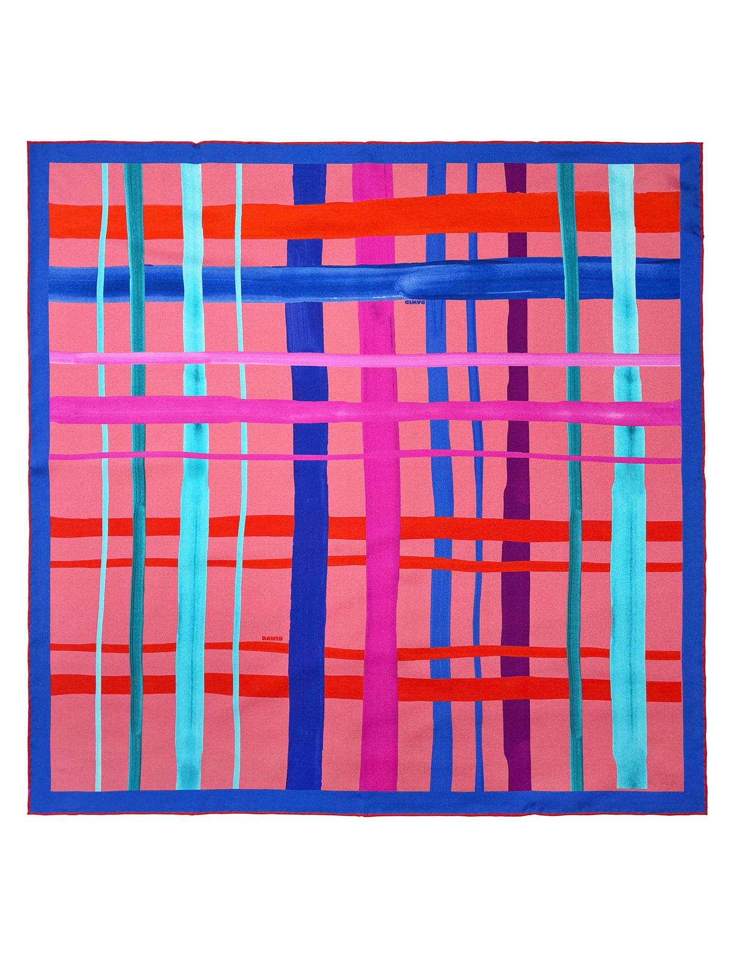 DAWID TOMASZEWSKI Seidentuch Sardegna Artsy Stripes