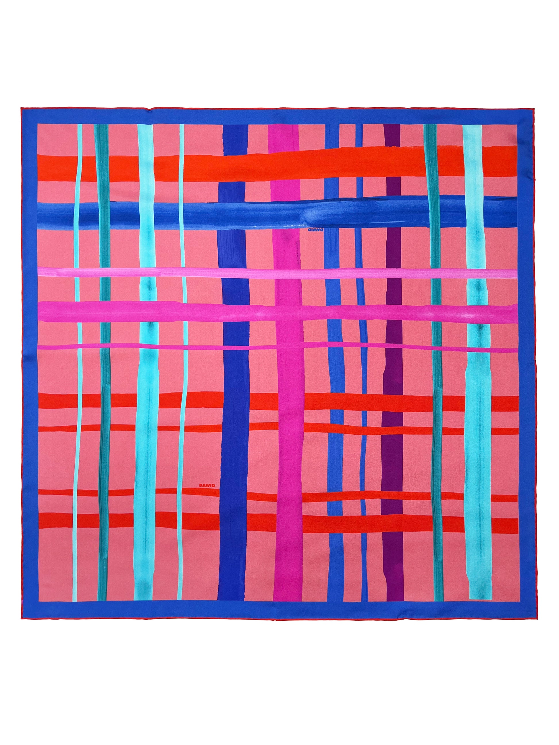 DAWID TOMASZEWSKI Seidentuch Sardegna Artsy Stripes