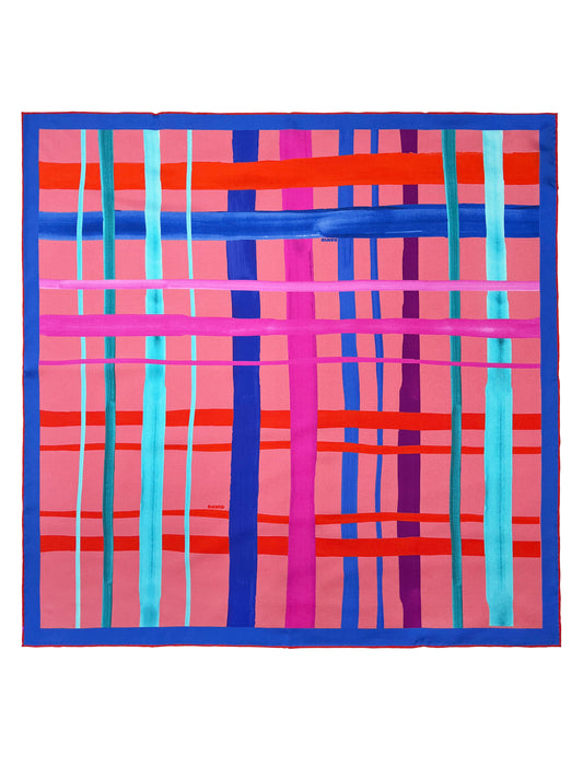 DAWID TOMASZEWSKI Seidentuch Sardegna Artsy Stripes