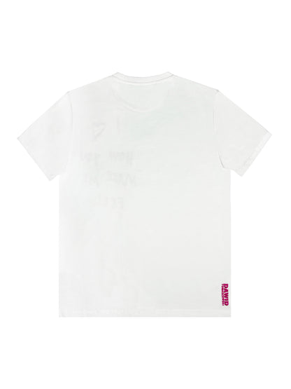 T-Shirt "I love how you make me feel" Pink Print