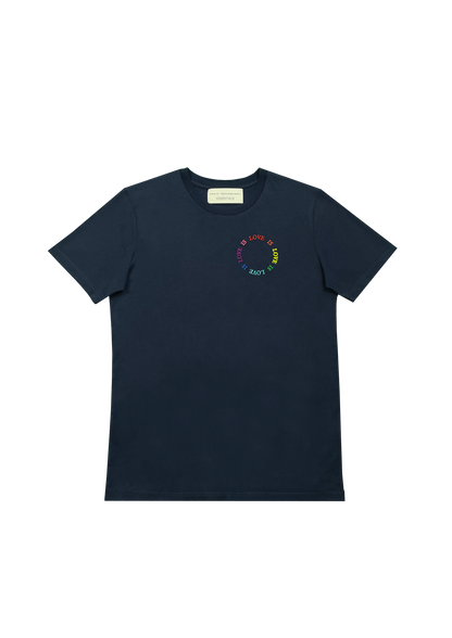 T-Shirt "Love is Love" Blue