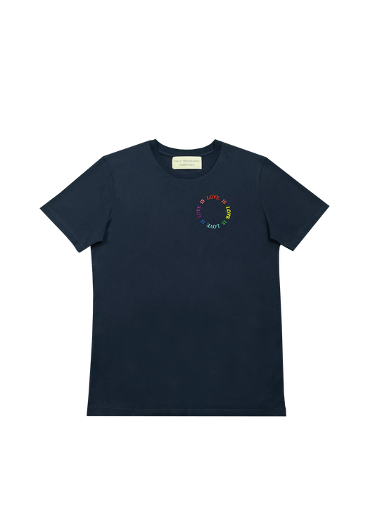 T-Shirt "Love is Love" Blue