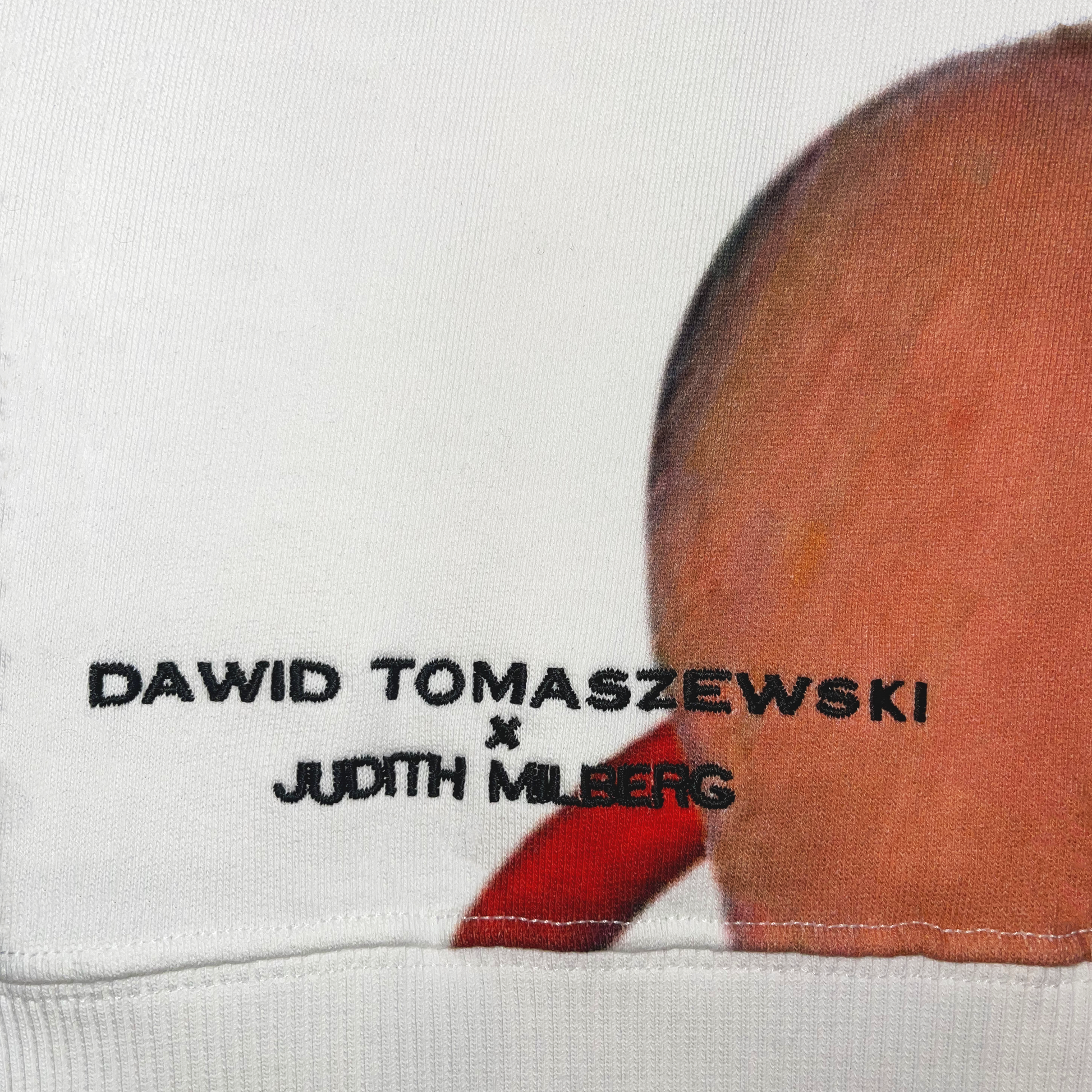 DAWID TOMASZEWSKI Judith Milberg x DAWID TOMASZEWSKI Hoodie - Detail