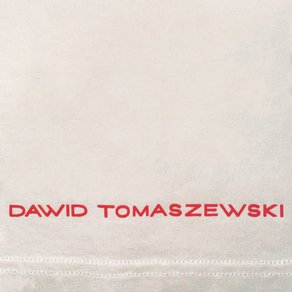 DAWID TOMASZEWSKI T-Shirt "We just wanted to be loved" - Sand - Detail